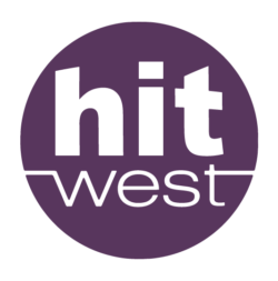Logo Hit West (violet)